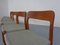 Danish Model 75 Teak Chairs by Niels Otto Møller for J. L. Møller, 1960s, Set of 6 11