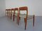 Danish Model 75 Teak Chairs by Niels Otto Møller for J. L. Møller, 1960s, Set of 6, Image 5