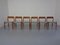 Danish Model 75 Teak Chairs by Niels Otto Møller for J. L. Møller, 1960s, Set of 6 1