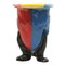 Amazonia Vase in Mattem Rot von Gaetano Pesce für Fish Design 2