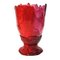 Twins C Vase in Clear Red and Clear Fuchsia by Gaetano Pesce for Fish Design 2