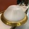 Mid-Century Modern Italian Ceiling Light in Brass and Acrylic Glass from Stilux Milano, 1970s 8