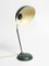 Mid-Century Petrol Green Industrial Metal Desk and Workshop Lamp from Helo Leuchten, 1950s 16