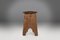 Rustic Wooden Stool, 1850, Image 1