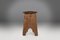 Tabouret Rustique en Bois, 1850 1