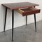 School Desk with Drawer and Iron Legs, 1950s, Image 7