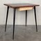 School Desk with Drawer and Iron Legs, 1950s, Image 8