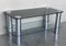 Tubular Chrome 2-Tier Coffee Table with Smoked Glass Top, 1950s 6