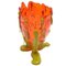 Vase in Clear Orange and Matt Dusty Green by Gaetano Pesce for Corsi Design 5