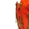 Vaso arancione chiaro e verde polvere opaco di Gaetano Pesce per Corsi Design, Immagine 8