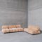 Mid-Century Modular Sofa by Mario Bellini Camaleonda for B&B Italia, 1970s, Set of 5 1