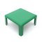 Tavolino da caffè quadrato verde di Gae Aulenti per Kartell, anni '70, Immagine 3