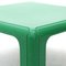 Tavolino da caffè quadrato verde di Gae Aulenti per Kartell, anni '70, Immagine 7