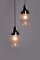 German Drop Hanging Lamps from Glashutte Limburg, 1970, Set of 2 2