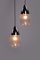 German Drop Hanging Lamps from Glashutte Limburg, 1970, Set of 2, Image 2