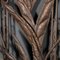 Vintage Arts & Crafts Style Panels in Bronzed and Wrought Iron, 1920, Set of 3 11