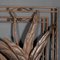 Pannelli Arts & Crafts vintage in ferro battuto e bronzato, anni '20, set di 3, Immagine 15