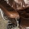 Buttoned Leather Swivel Chair, 1970 14