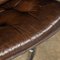 Buttoned Leather Swivel Chair, 1970 16