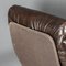 Buttoned Leather Swivel Chair, 1970 19