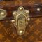 Antique French Courier Trunk in Louis Vuitton, 1910 18