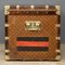 Antique French Courier Trunk in Louis Vuitton, 1910, Image 4
