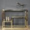 Antique Etagere in Chromed Brass, 1970 4