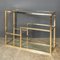 Antique Etagere in Chromed Brass, 1970 5