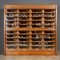 Vintage English Haberdashery Cabinet in Mahogany with Forty Drawers, 1920, Image 4