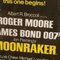 Affiche de Film James Bond 007 Moonraker, Angleterre, 1979 3