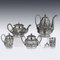 Antique Indian Silver Swami Tea Service from Madras, 1900, Set of 7 3