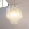Crystal Glass Suspension Lamp, Italy, 1990s 7