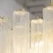 Crystal Glass Suspension Lamp, Italy, 1990s, Image 8