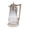 Antique Victorian Claret Jug in Silver and Glass from Gough & Silvester, 1865 1