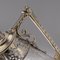 Antique Victorian Claret Jug in Silver and Glass from Gough & Silvester, 1865 9