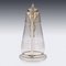 Antique Victorian Claret Jug in Silver and Glass from Gough & Silvester, 1865, Image 4