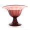 Murano Glass Ribbed Cup Vase, 1930s, Image 4