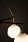 Lámpara de techo atribuida a Luxus de Uno & Östen Kristiansson, años 50, Imagen 5