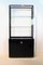 French Black Lacquered Cabinet with Shelving Display by Pierre Vandel, Paris 10