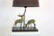 Brass Deer Sculpture Table Lamp from Deknudt, 1970s 8