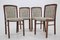 Beech Dining Chairs, Czechoslovakia, 1950s, Set of 4 2