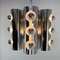 Italian Chrom Chandelier in the style of Gaetano Sciolari, 1960s 8