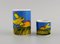 Dutch Cobra Coffee Cup, Plate and Egg Cup by Corneille, 1980s, Set of 3, Image 3