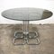 Mid-Century Modern Italian Glass Smoked Top Dining Table attributed to Giotto Stoppino, 1970s 11