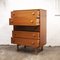Mid-Century Teak Chest of Drawers attributed to Symbol, 1960s 7