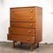 Mid-Century Teak Chest of Drawers attributed to Symbol, 1960s 2