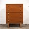 Mid-Century Teak Chest of Drawers attributed to Symbol, 1960s 1