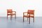 Danish Design Leather Armchairs by Christian Hvidt for Soborg Mobelfabrik, Set of 4, Image 3