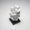 Carrara Marmor Skulptur mit Sockel aus Blaustein von Jan Keustermans, 2000er 6