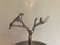 Aluminum Service Pieces with Bird Decorations and Branches, 1970s, Set of 3 8